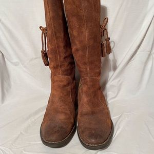 Born Beckett tall leather boots